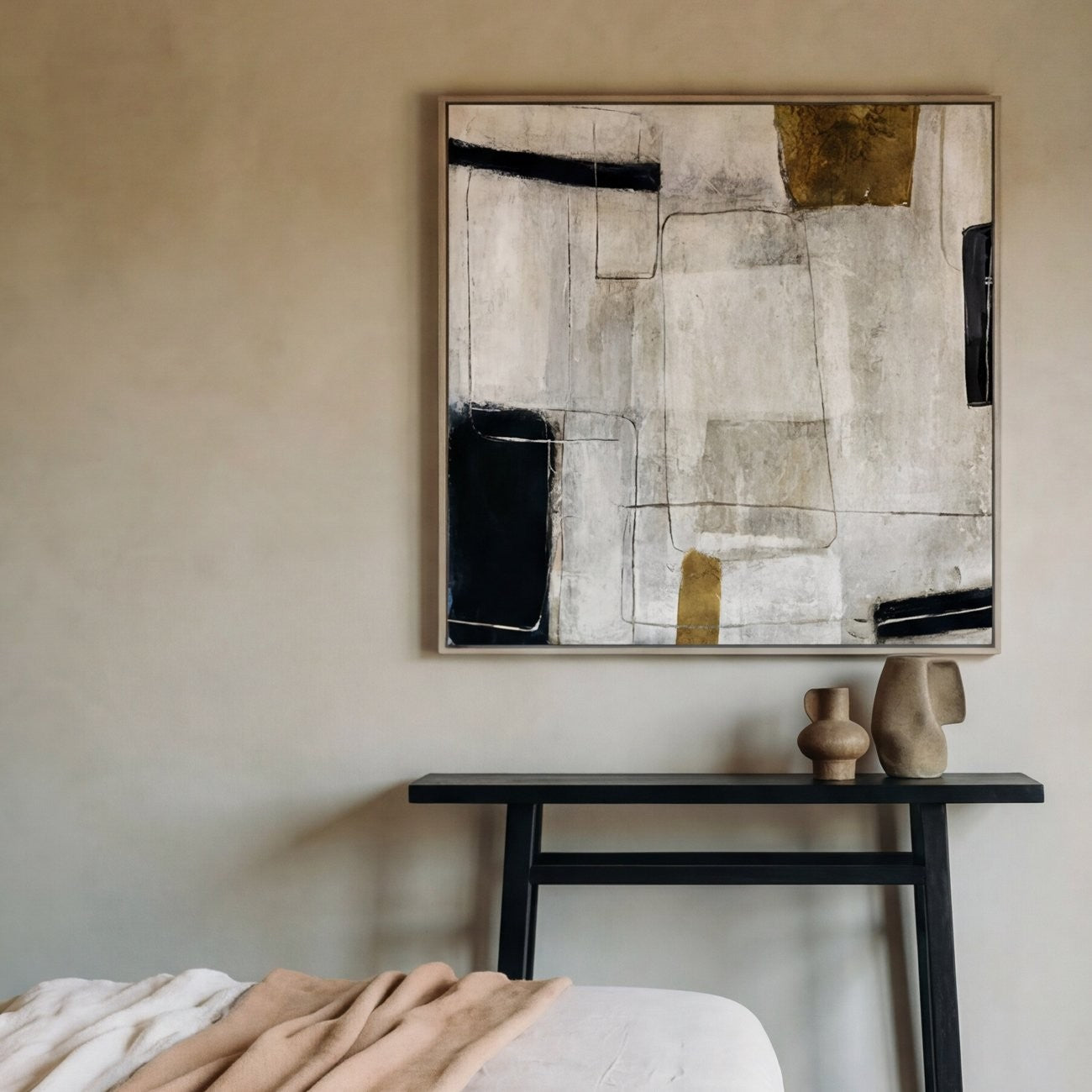 Brann — Framed Canvas Wall Art — view 3 | littleCOCO