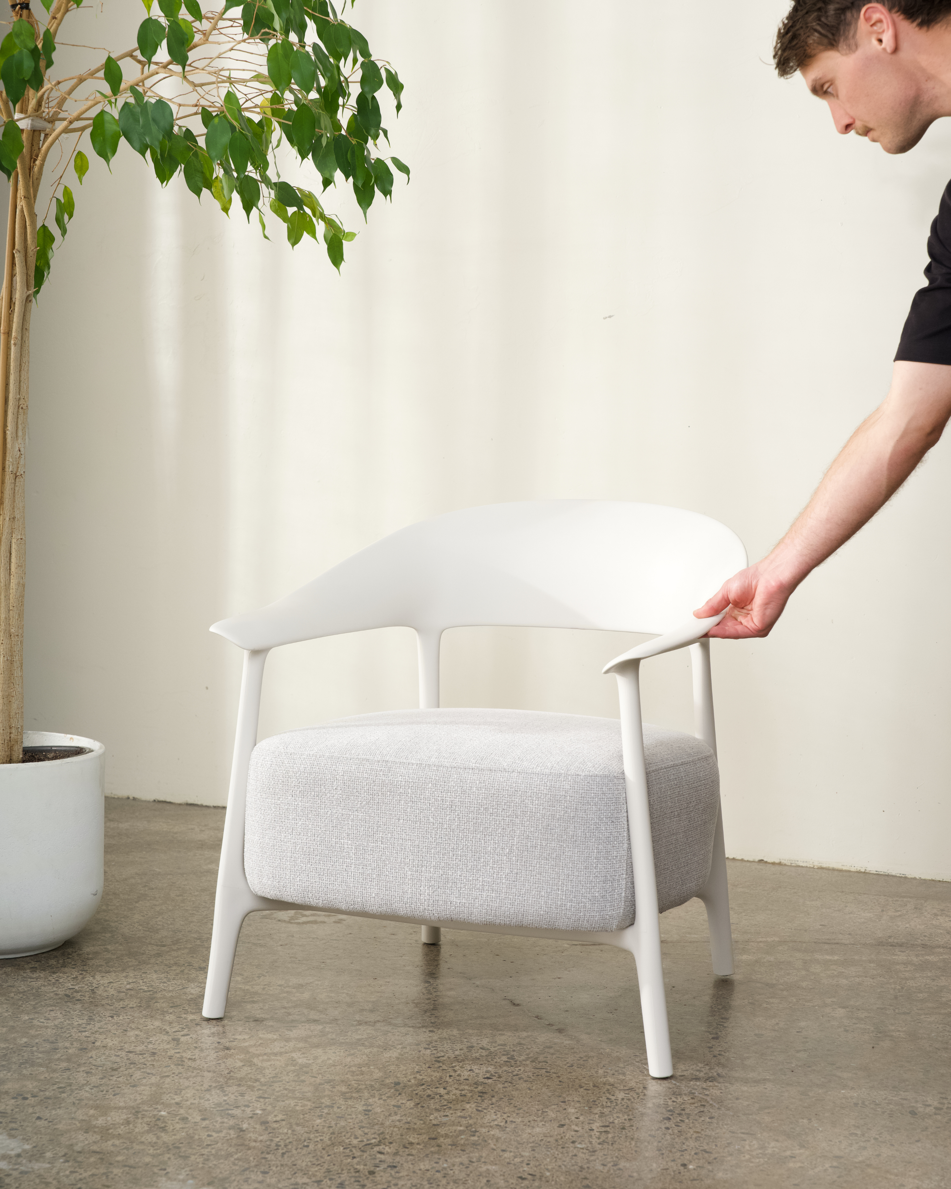 Alan Chair Occasional Chair — view 2 | littleCOCO