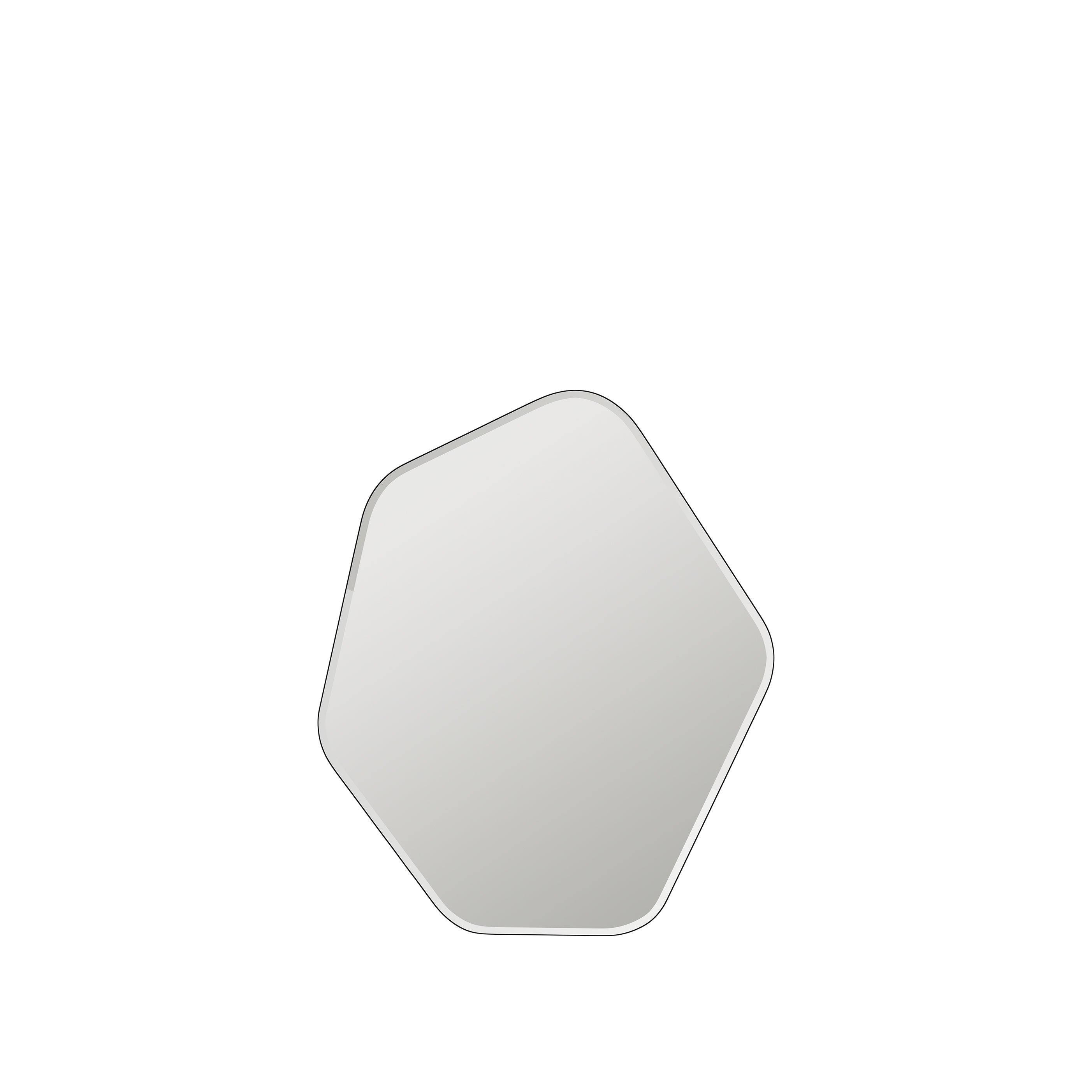 Broste Mirror Ruby Short Mirror | littleCOCO