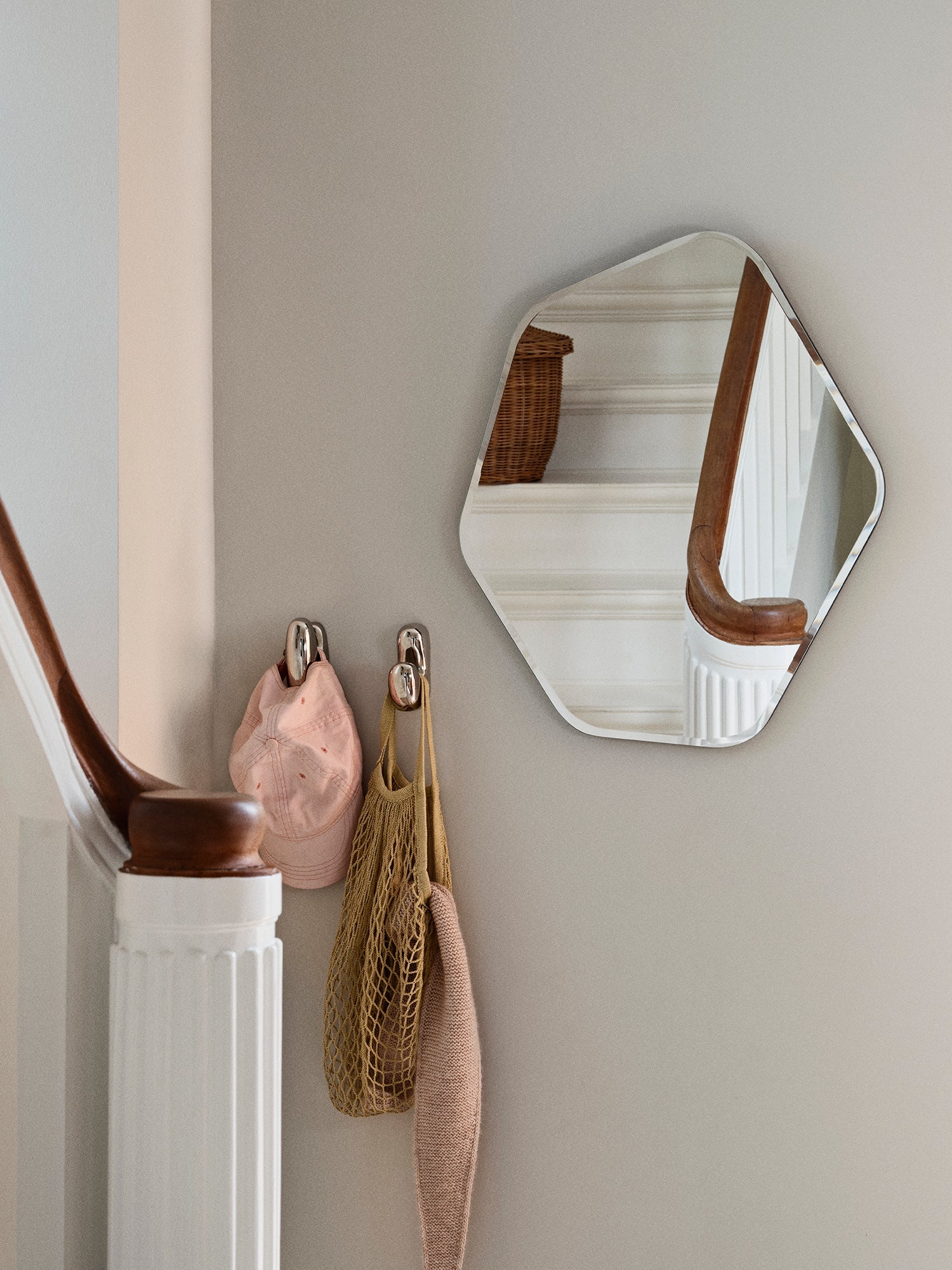 Broste Mirror Ruby Short Mirror — view 3 | littleCOCO
