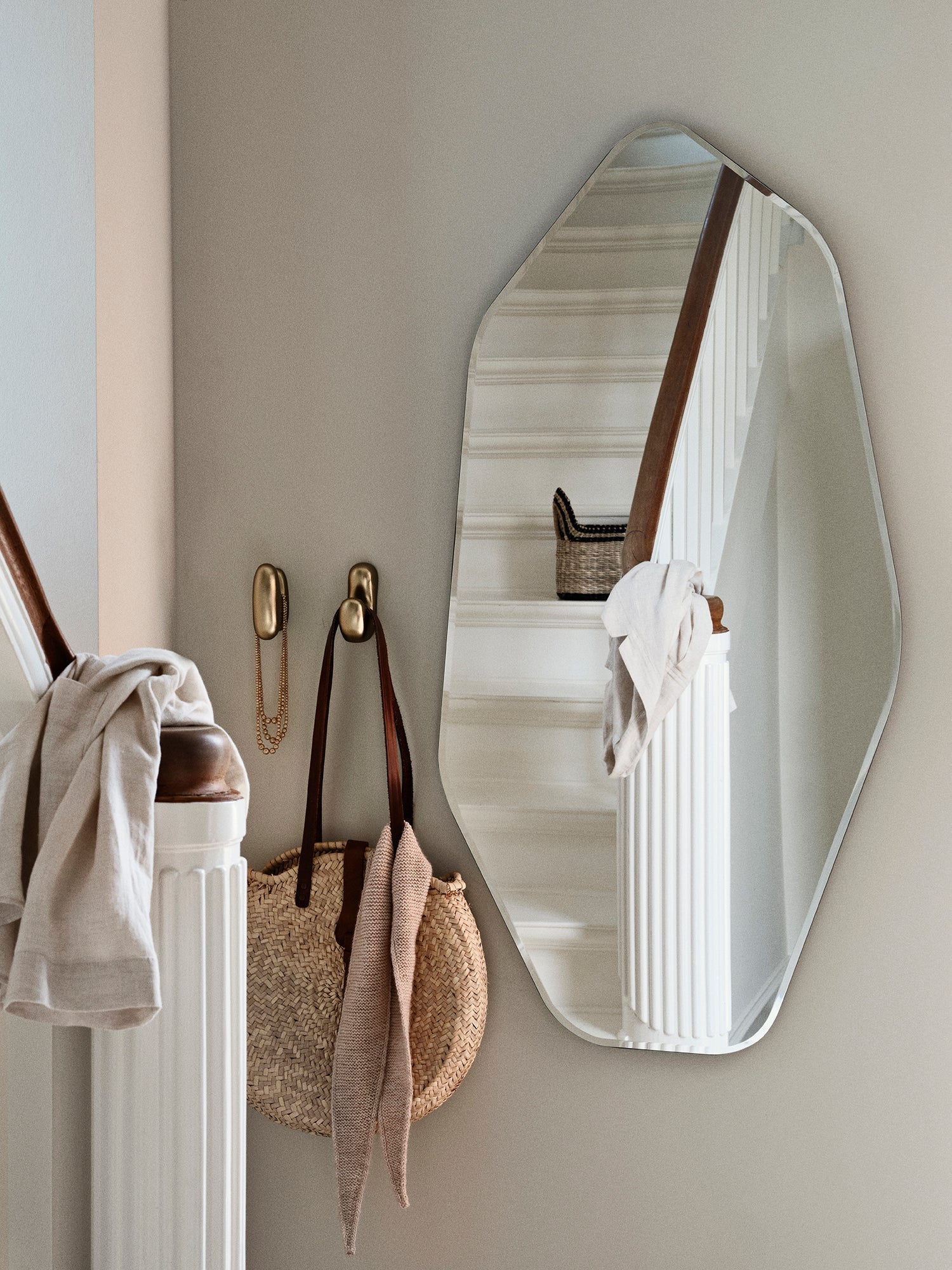 Broste Mirror Ruby Tall Mirror — view 3 | littleCOCO