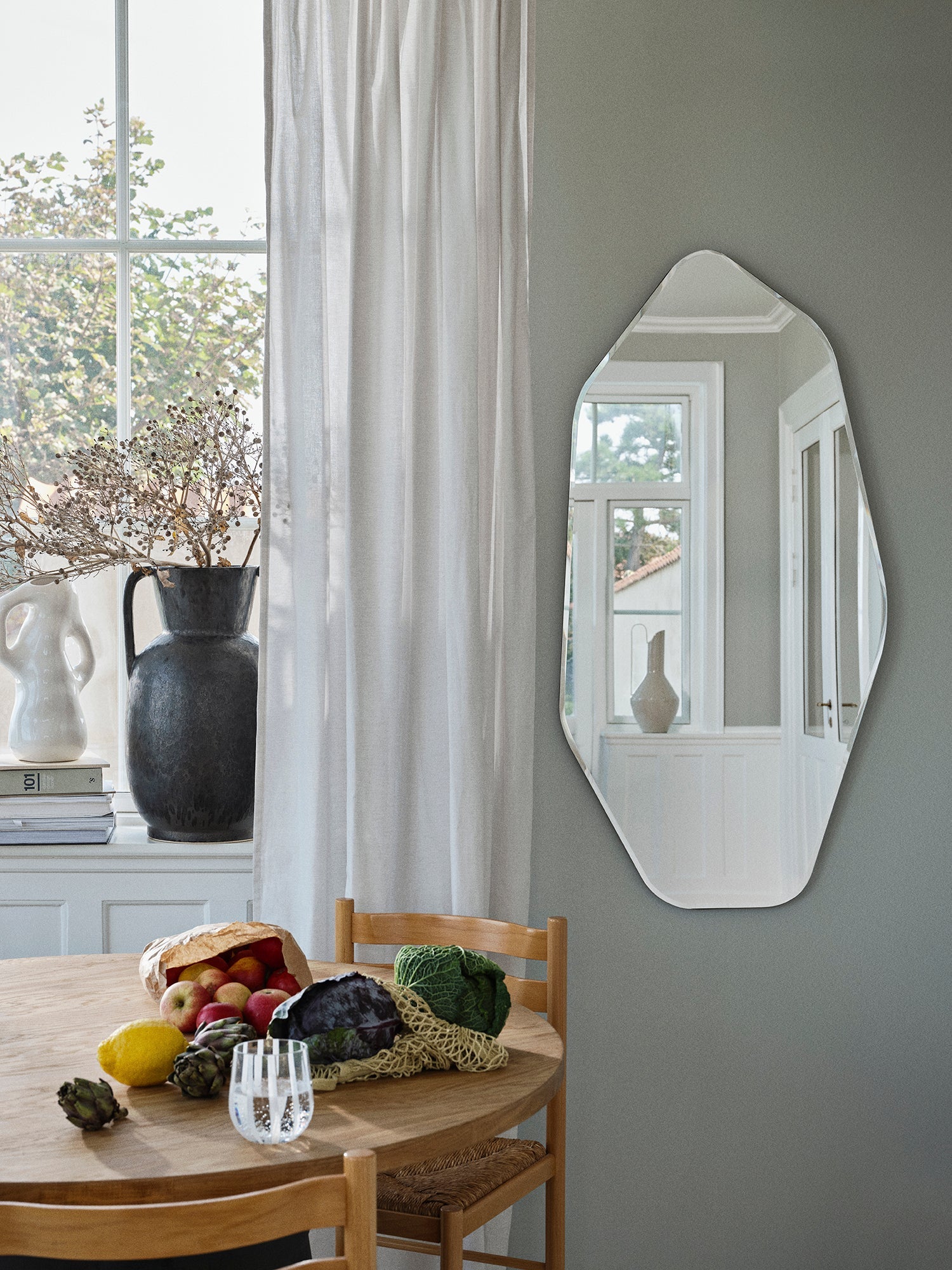 Broste Mirror Ruby Tall Mirror — view 4 | littleCOCO