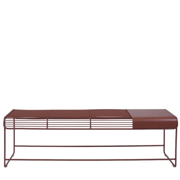Benmore Bench — Stainless Steel | Little Coco