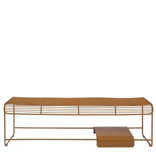 Benmore Bench — Stainless Steel | Little Coco