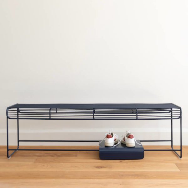 Benmore Bench — Stainless Steel | Little Coco