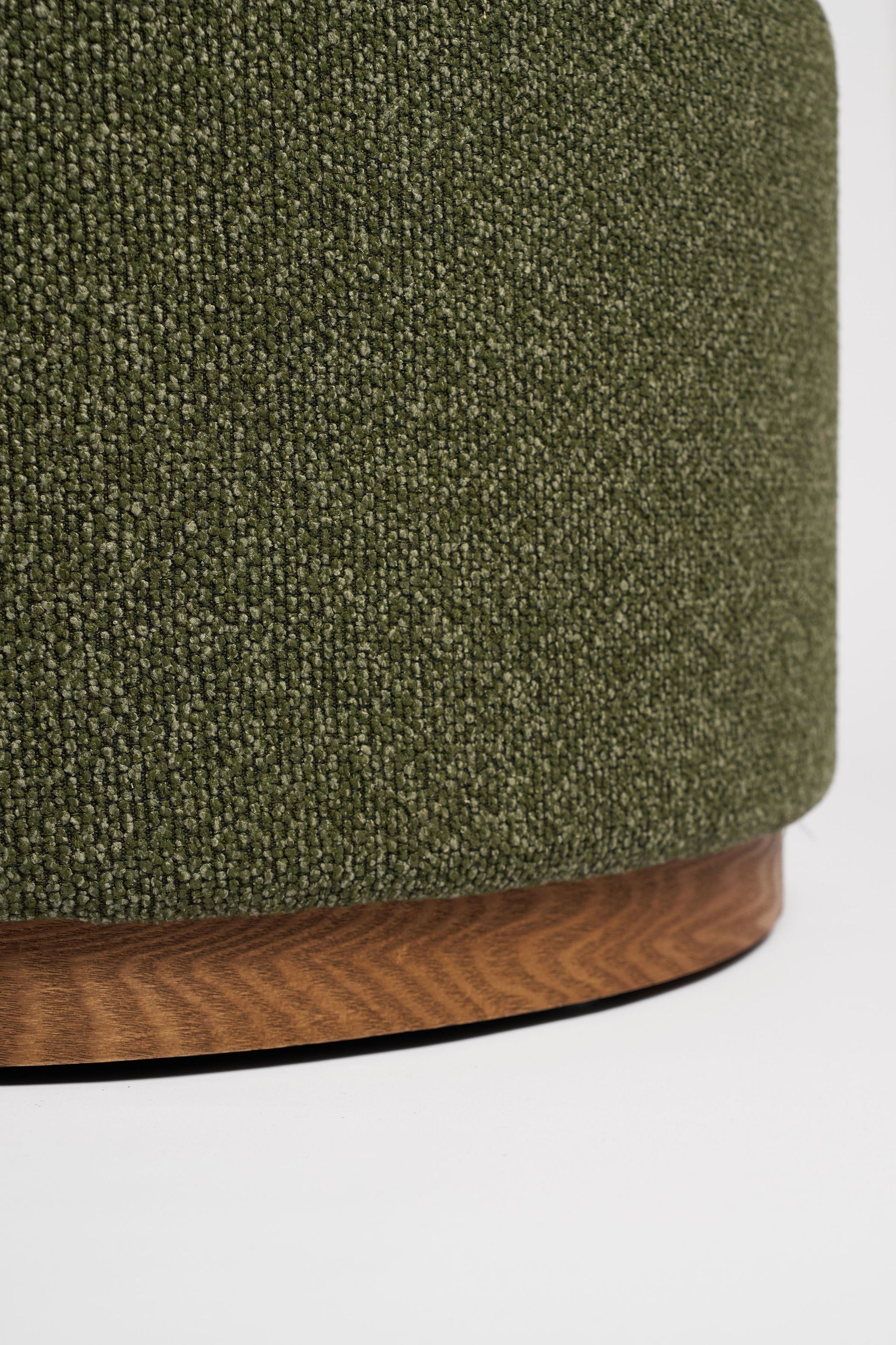 Hickory Large Ottoman Ottoman — view 3 | littleCOCO