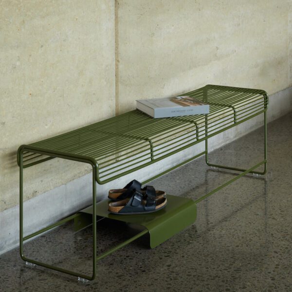 Benmore Bench — Stainless Steel | Little Coco