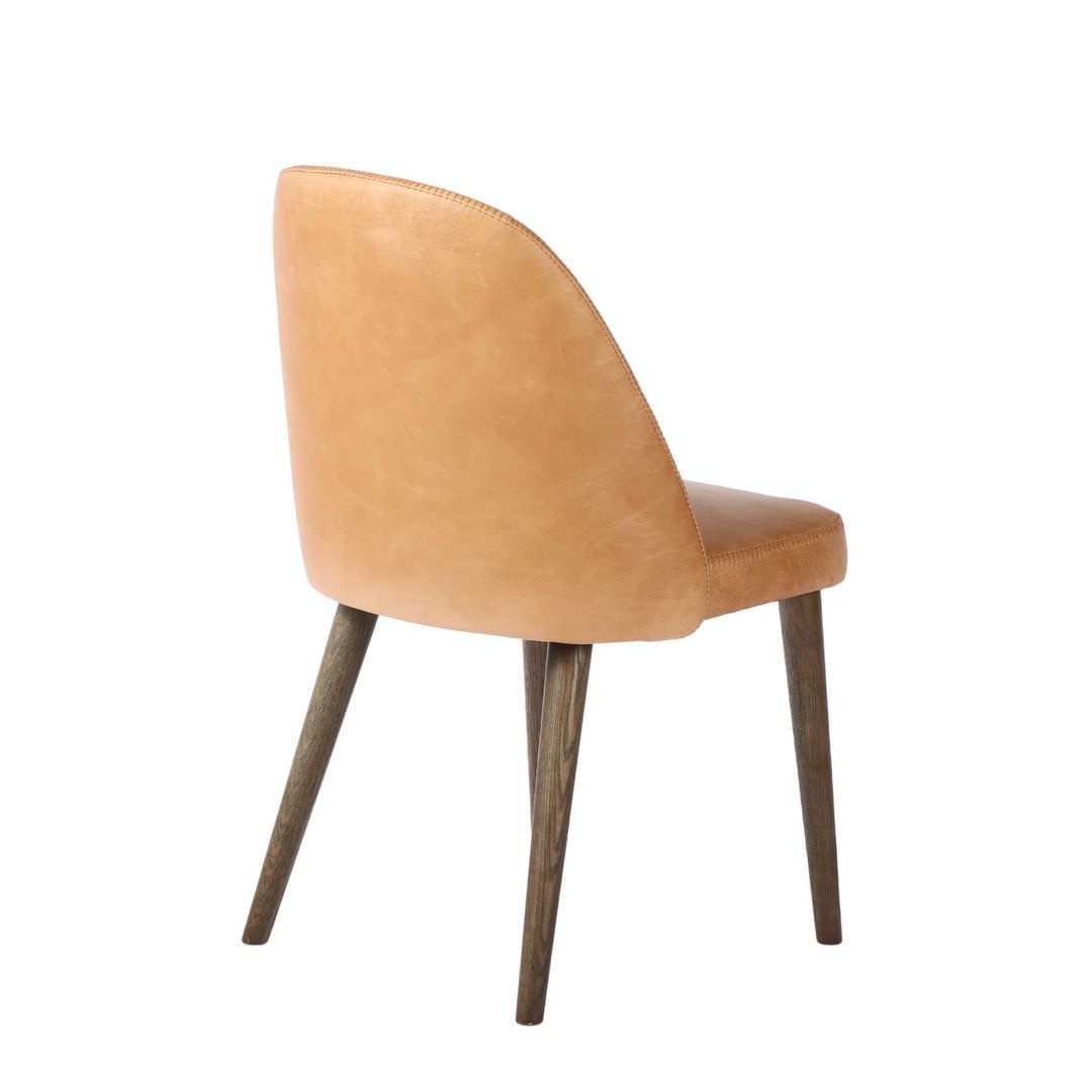 Paris Dining Chair Tan Leather | Little Coco