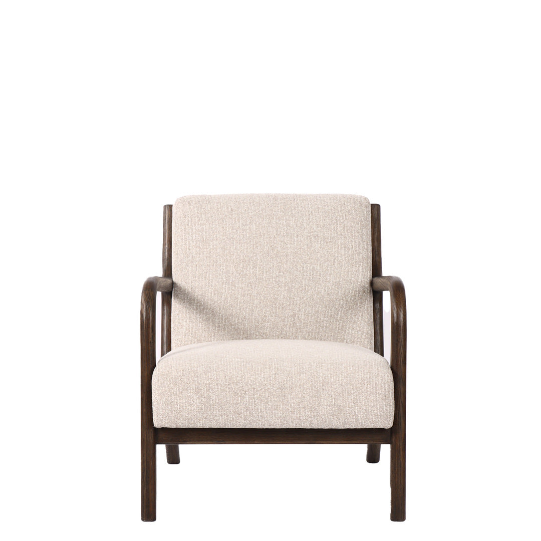 Luca Occasional Chair Natural Dark Oak | Little Coco