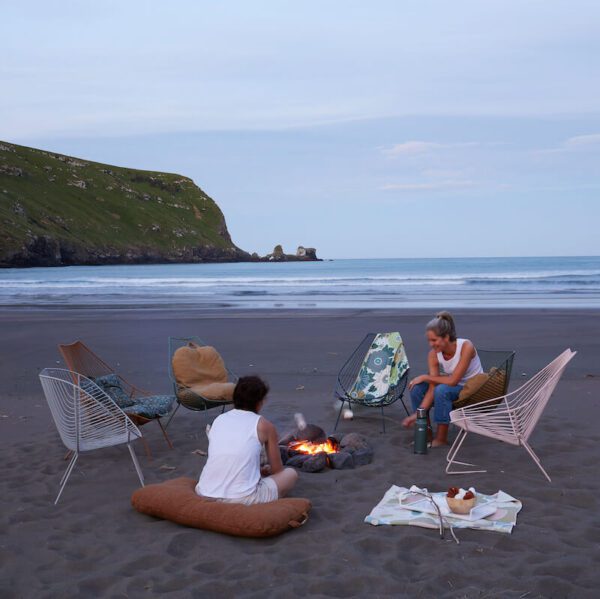 Piha Lounger — Stainless Steel | Little Coco