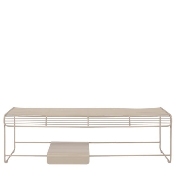 Benmore Bench — Stainless Steel | Little Coco