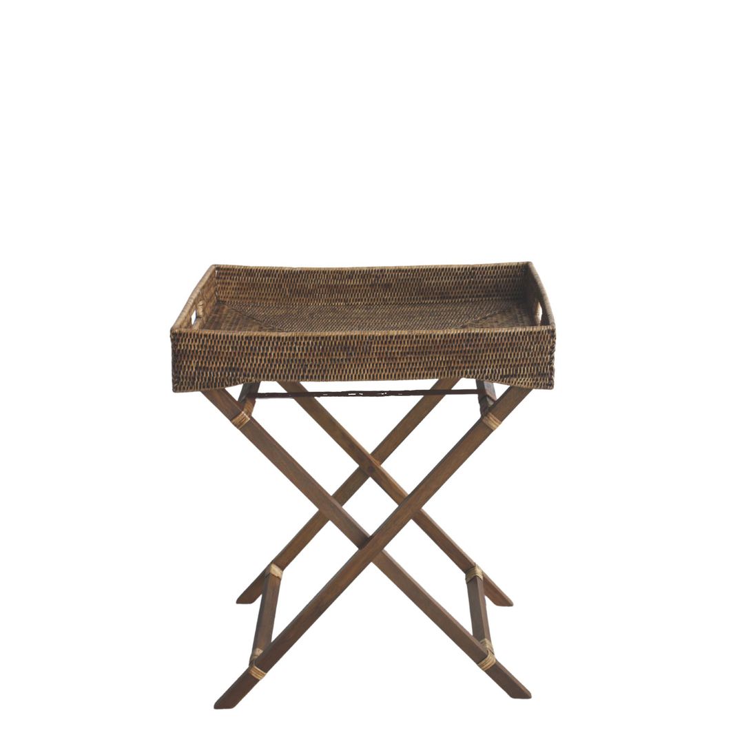 Rattan Butlers Tray Table | Little Coco