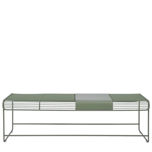 Benmore Bench — Stainless Steel | Little Coco