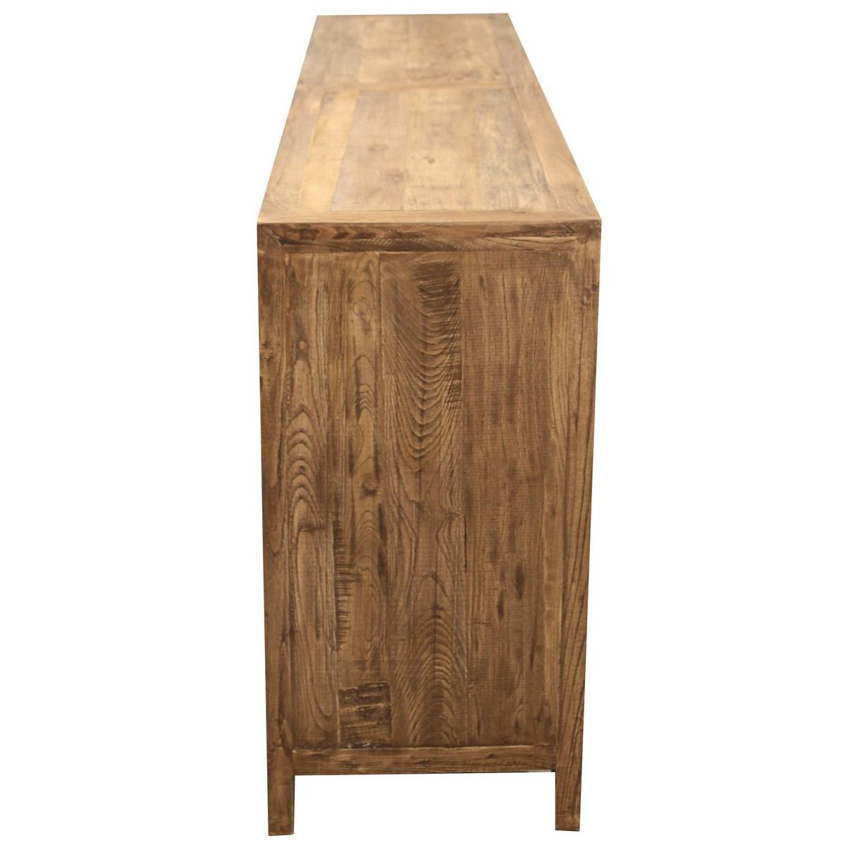 4 Door Elm Sideboard Sideboard — view 3 | littleCOCO