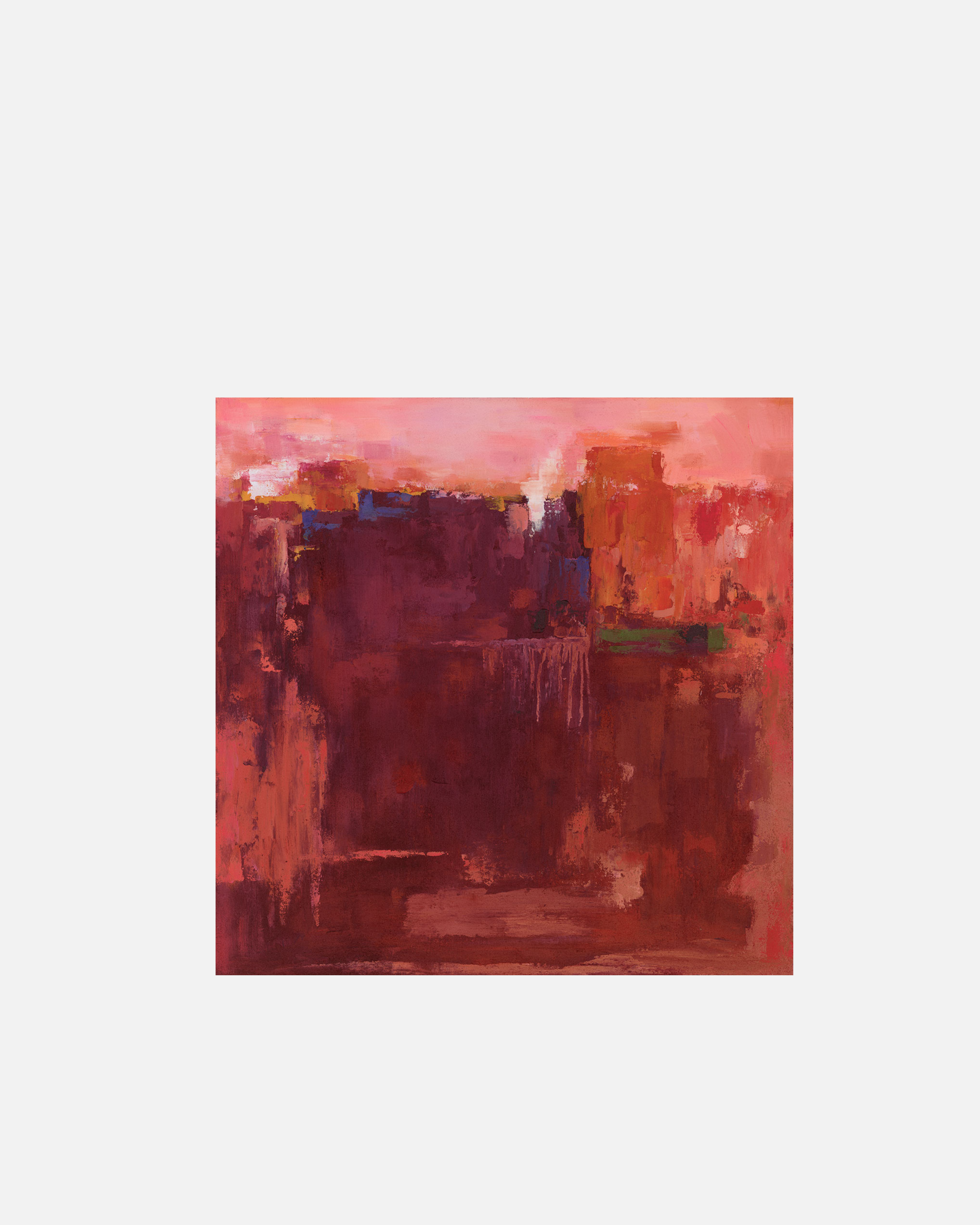 Ember Plain Square Print | Little Coco