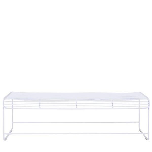 Benmore Bench — Stainless Steel | Little Coco