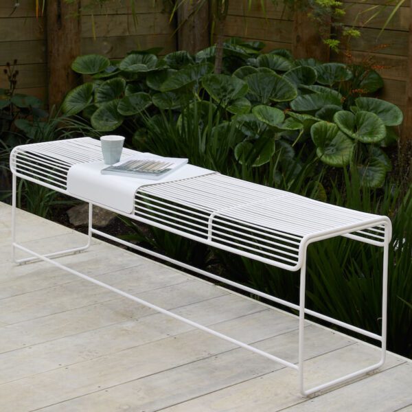 Benmore Bench — Stainless Steel | Little Coco